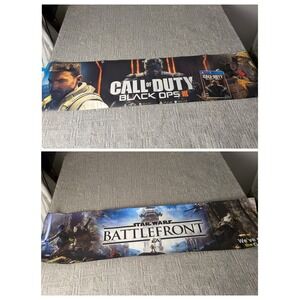Call of Duty Black Ops 3 DoubleSided EA Star Wars Battlefront Store Promo Poster